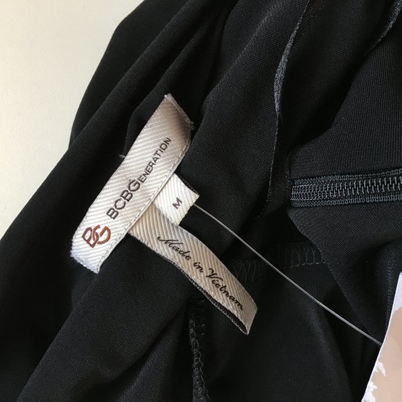 BCBGeneration Women's One Shoulder Drape Dress - Picture 7 of 10